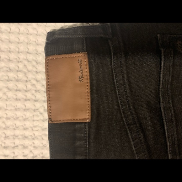 Madewell • high rise skinny black jeans • 27 - Picture 4 of 6